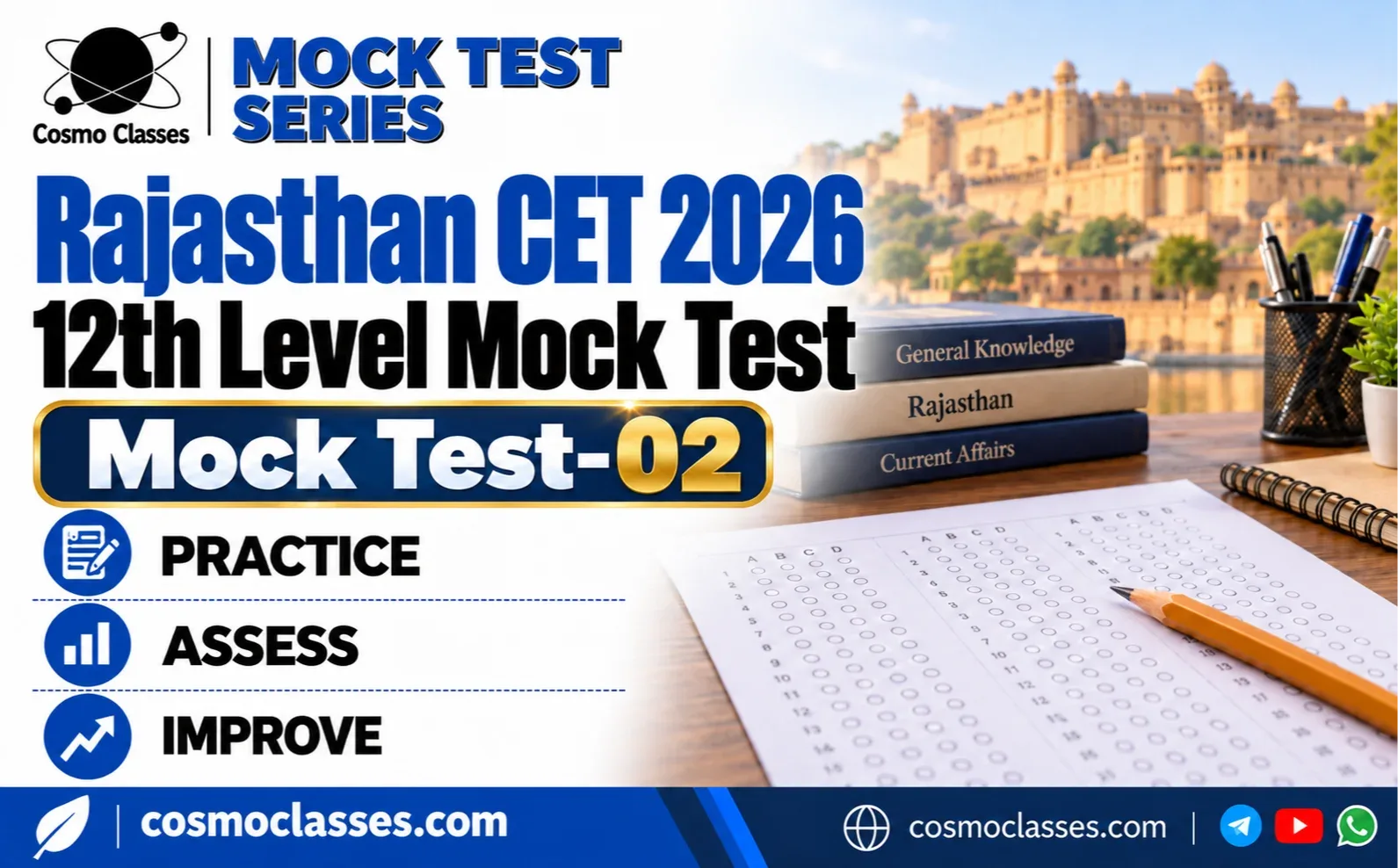 Rajasthan CET 2026 Mock Test-02