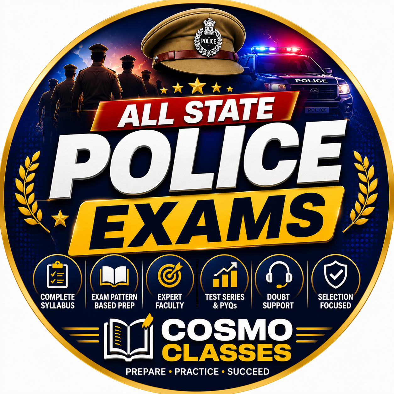 All State Police Exams Preparation with Syllabus, Notes, Mock Tests and Previous Year Papers