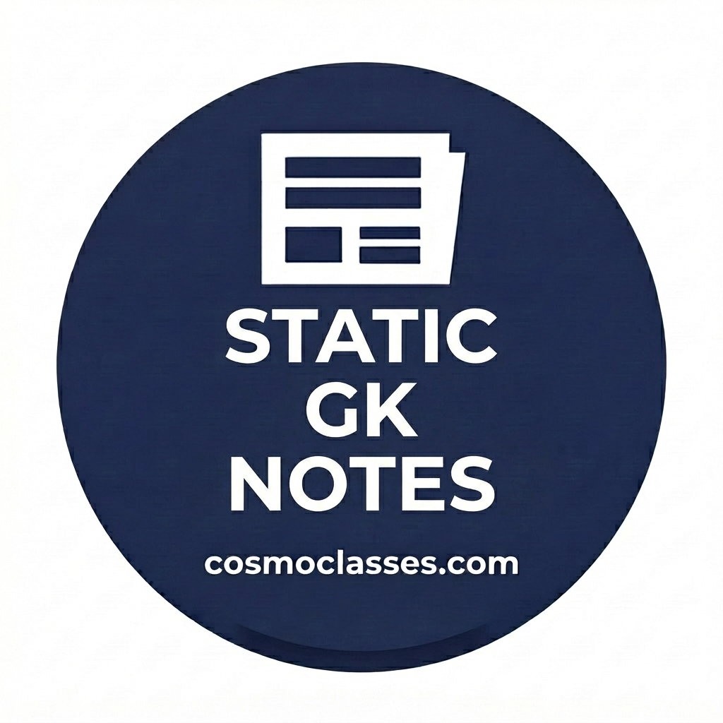 Static GK Notes
