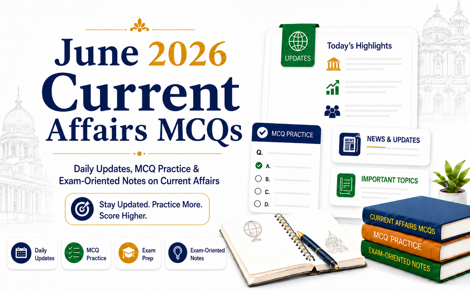 June 2026 Current Affairs MCQs