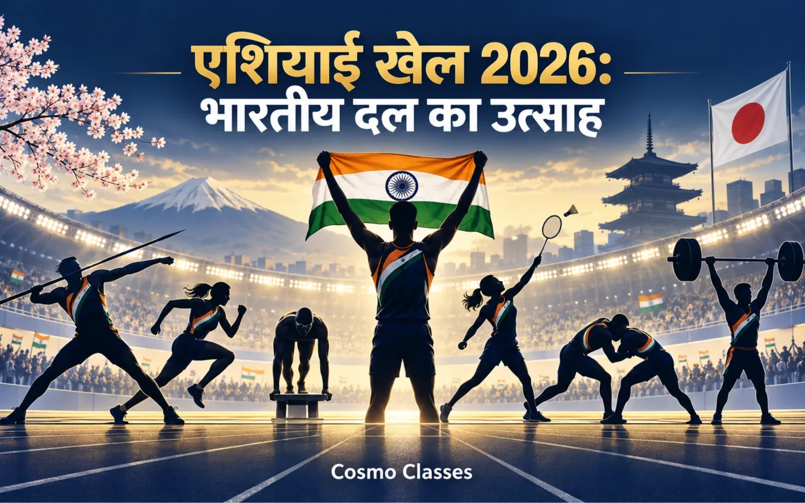 एशियाई खेल 2026: भारतीय दल को विदाई, आइची–नागोया आयोजन के जरूरी तथ्य — सांकेतिक चित्र