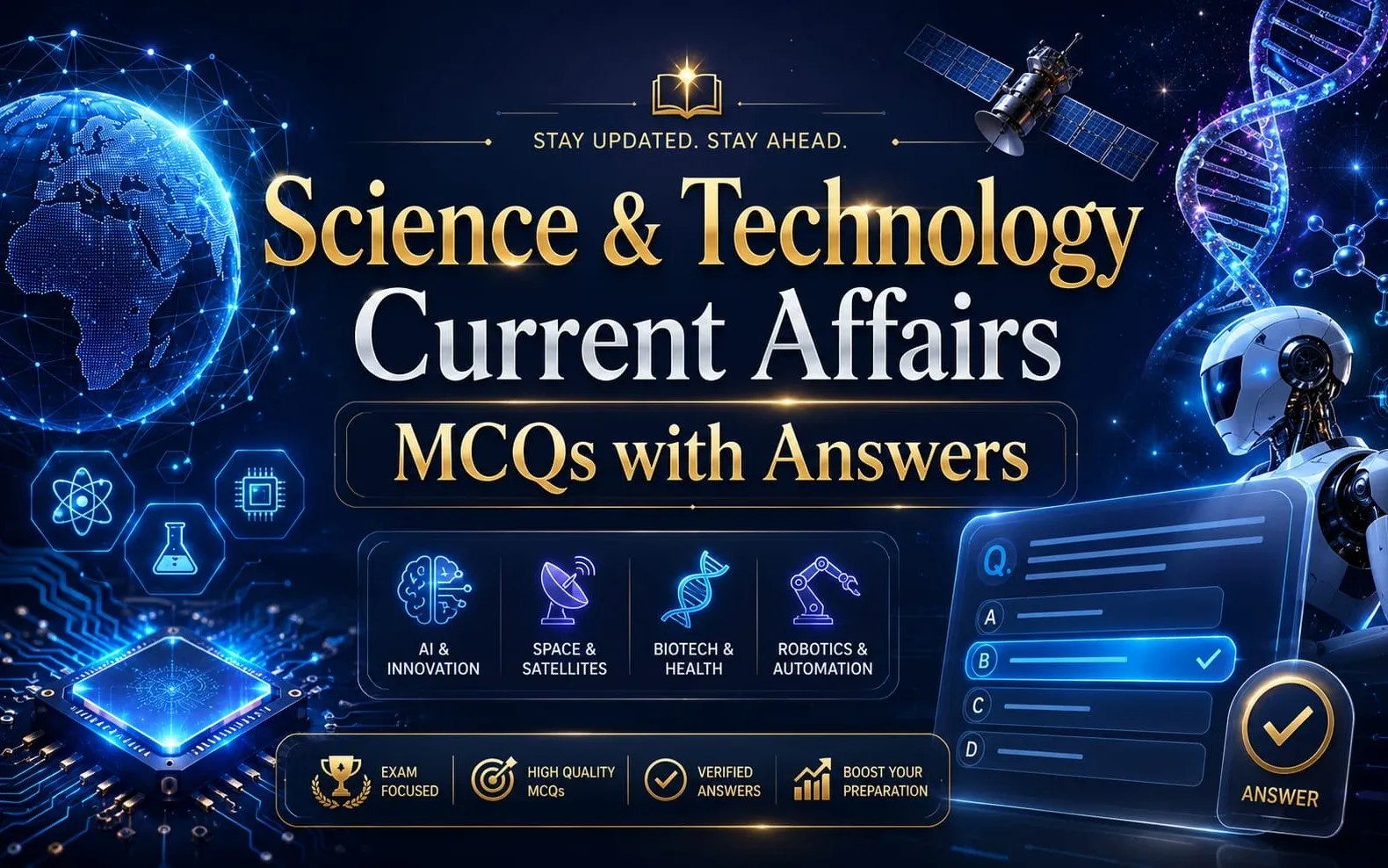 Science & Technology Current Affairs MCQs with Answers