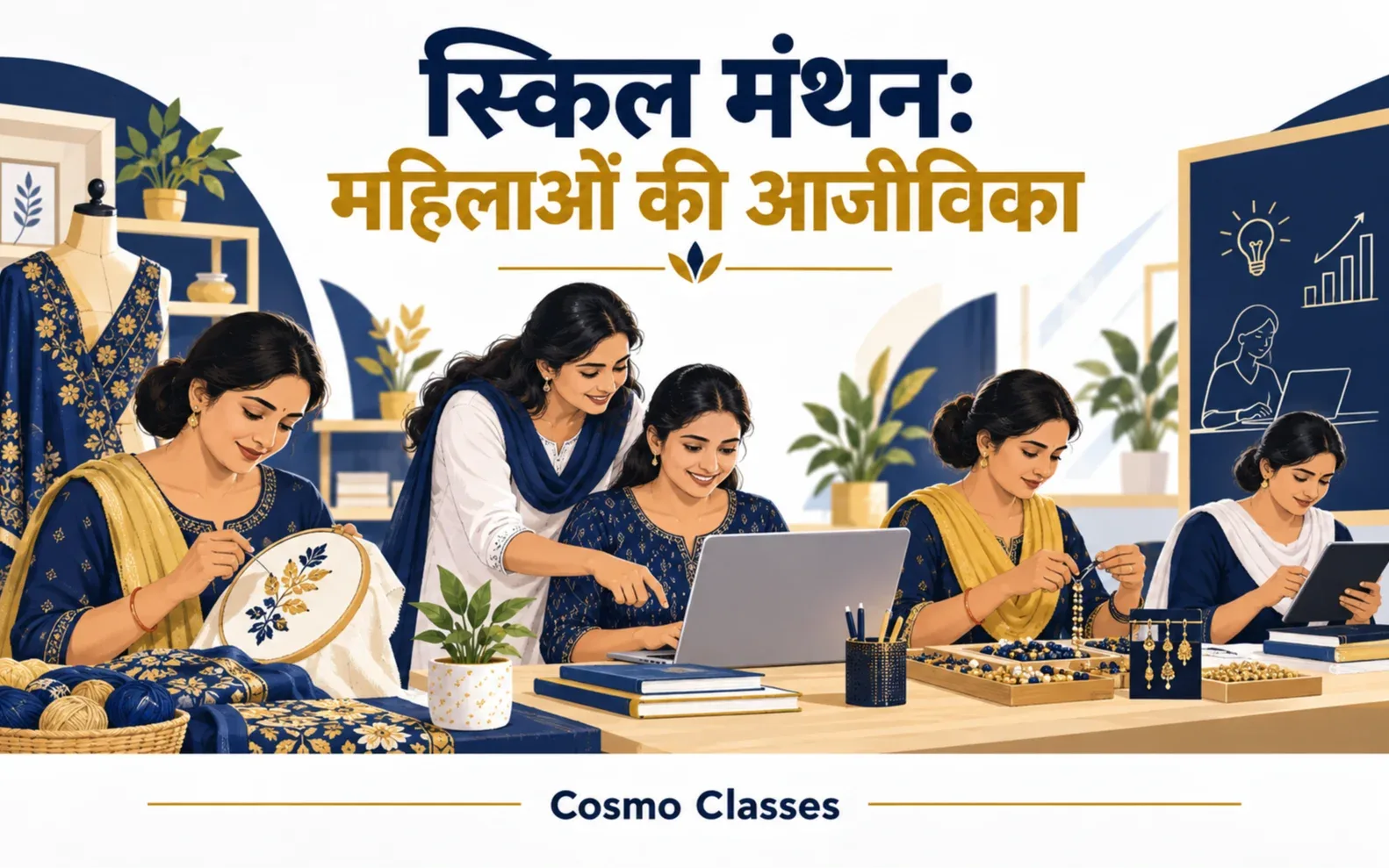 स्किल मंथन 2026: महिलाओं के हुनर को टिकाऊ कमाई से जोड़ने की पहल — सांकेतिक चित्र