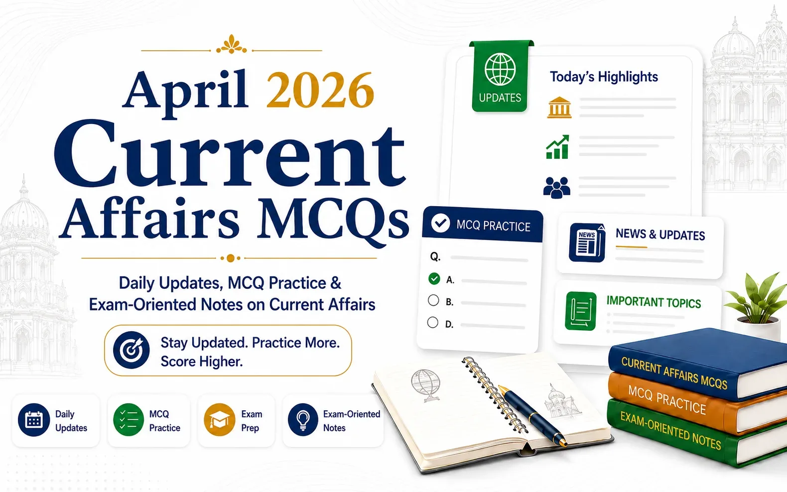 4 अप्रैल 2026 करेंट अफेयर्स क्विज़ हिंदी में | उत्तर और विस्तृत व्याख्या के साथ डेली GK प्रश्न