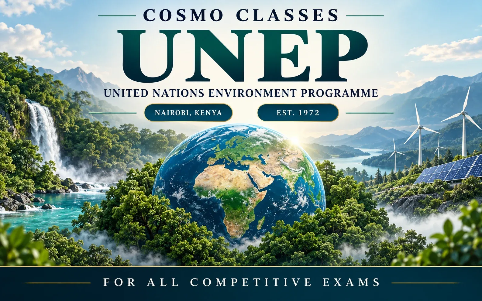 UNEP United Nations Environment Programme guide for all competitive exams